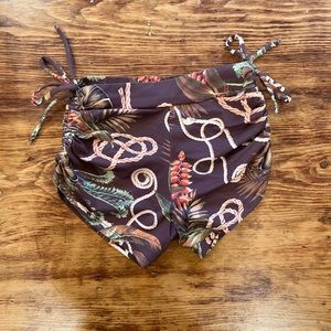 Shakti Activewear side string shorts